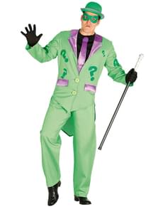 Men's Villainous Master of Enigmas Costume