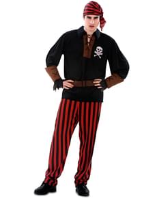Banditt pirat kostyme til menn