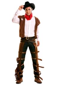 Pistolmann Cowboy Kostyme Mann