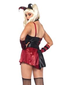 Women's Sexy Psychotic Harlequin Costume