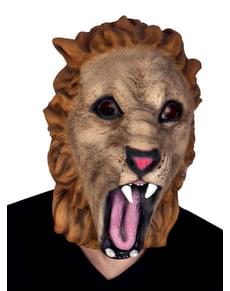 Masque lion sauvage adulte