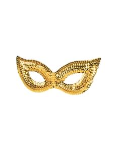 Loup or à paillettes adulte