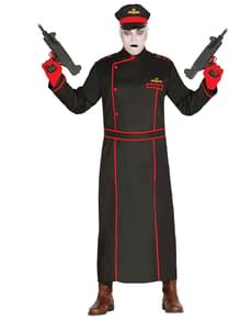 Man's Threatening Military Man Costume