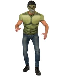 Miesten lihaksikas Hulk-asusetti