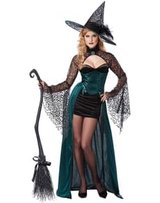 Hübsches Hexenmeisterin Kostüm für Damen