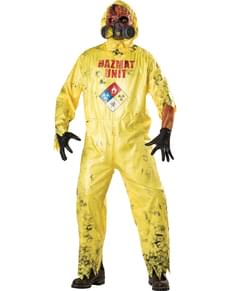 Radioaktiver Zombie Kostüm für Herren