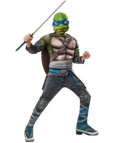 Boy's Deluxe Leonardo Teenage Mutant Ninja Turtles 2 Costume