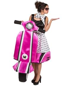 Woman's 1950s Beauty on Wheels Costume