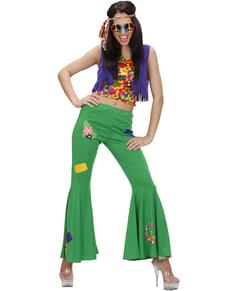 Woman's Multi-coloured Hippy Costume