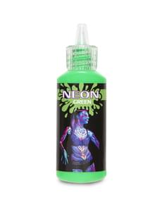 Fluoreszierende Schminke grün