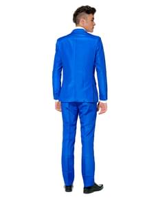 Solid Blue Suitmeister Anzug