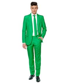 Abito Solid Green Suitmeister