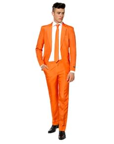 Solid Orange Suitmeister Anzug