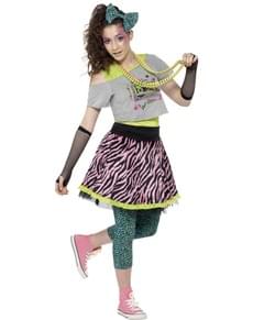 Déguisement fille rebelle femme