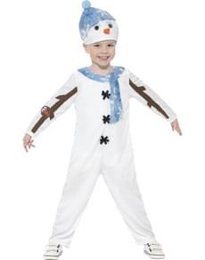 Child's Wrapped Up Warm Snowman Costume