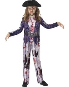 Girl's Zombie Pirate Costume