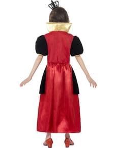 Costume da principessa di cuori per bambina