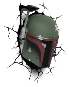 3D Dekorasjonslampe Boba Fett