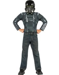 Kinderkostüm-Set Death Trooper Star Wars Rogue One muskulös in Schachtel