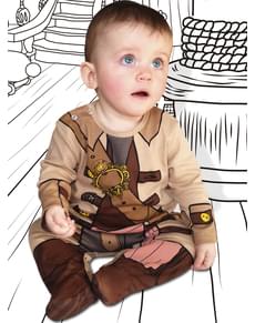 Baby's Treasure-Seeking Pirate Pyjama Bodysuit