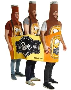Déguisement de pack de bière adulte