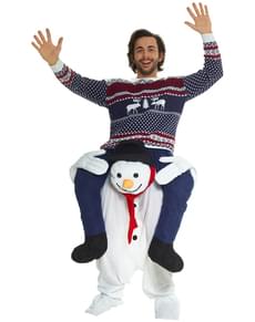Bær Meg Snømann Kostyme for Voksne