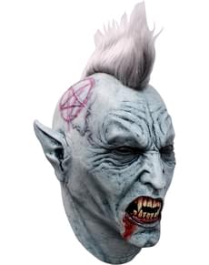 Vampir Punky Latex-Maske für Erwachsene