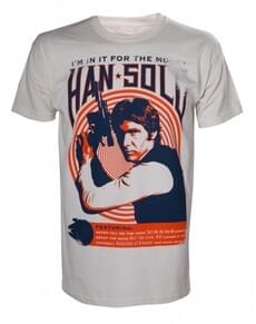 Han Solo Vintage T-Shirt für Herren aus Star Wars