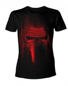 Miesten punamusta Star Wars: Kylo Ren -t-paita