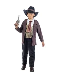 Kostüm Cowboy aus dem fernen Westen Deluxe für Kinder