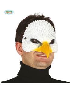 Demi masque aigle en foam adulte