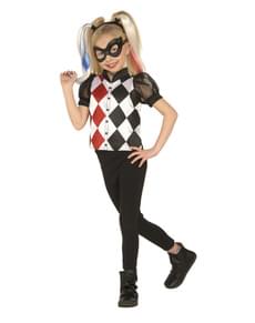 Kostüm Harley Quinn DC Super Hero Girls Classic für Mädchen
