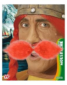 Moustache Gaulois roux