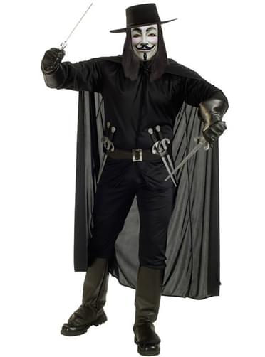 V for Vendetta Adult Costume