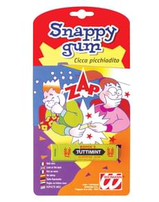 Chewing-gum pique doigt