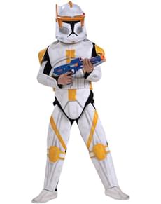 Jungenkostüm Kommandant Cody Clone Trooper Deluxe