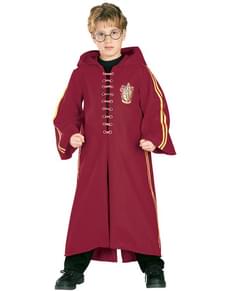 Costume Harry Potter tunica Quidditch Deluxe da bambino